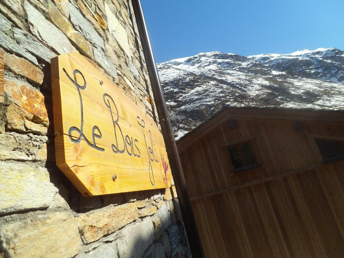 Chalet Le Bois Joli Bonneval-sur-Arc Exterior photo
